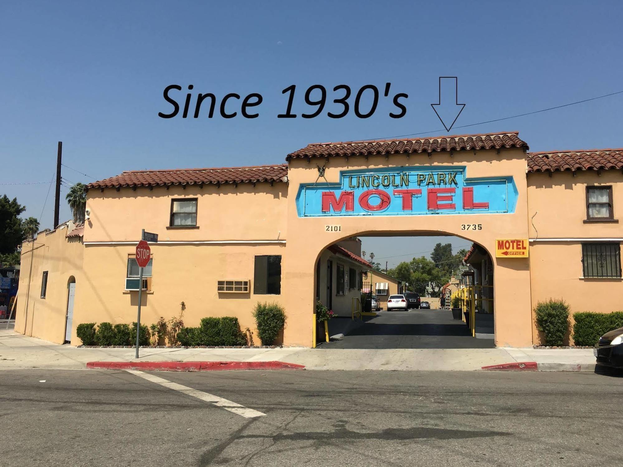 Lincoln Park Motel Los Angeles Eksteriør billede