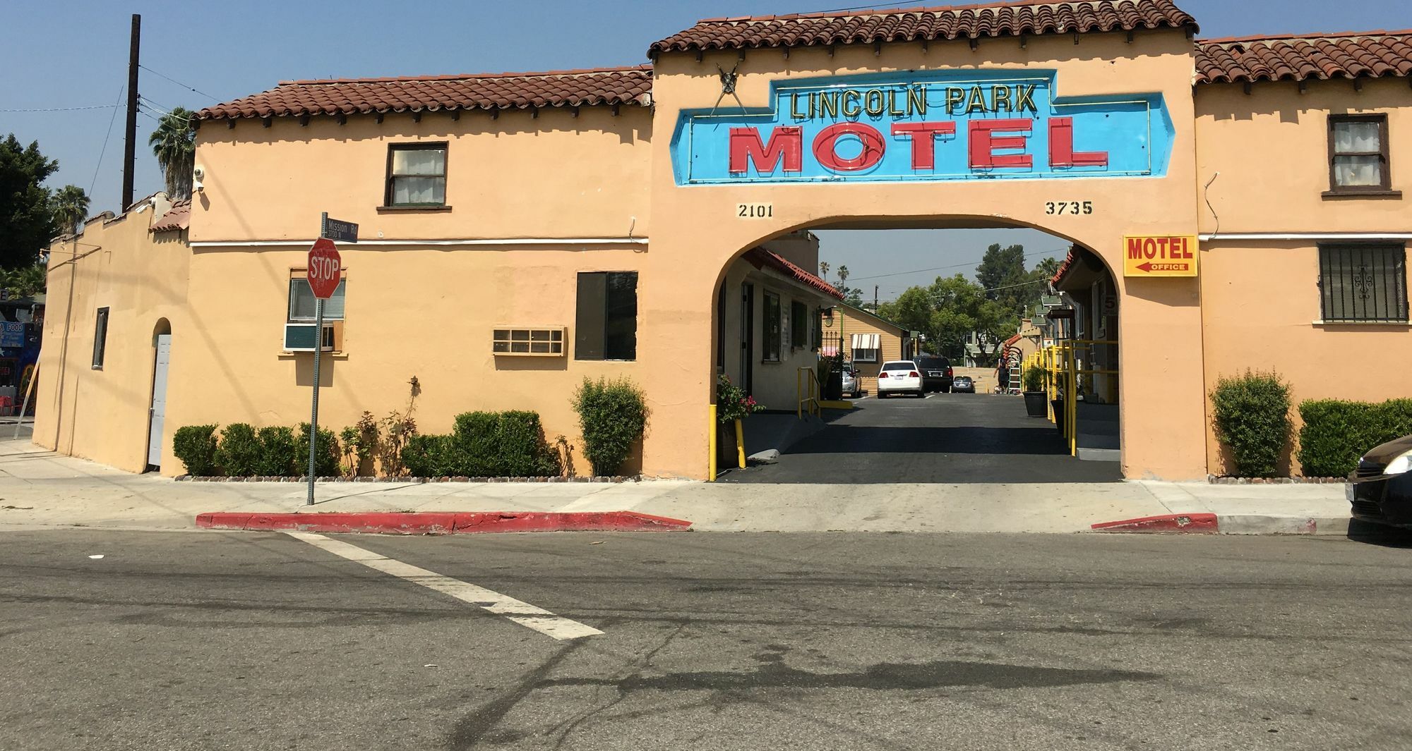 Lincoln Park Motel Los Angeles Eksteriør billede